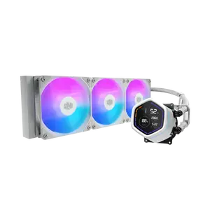 Cooler Master MasterLiquid Core Nex Digital 360 ARGB   Refrigeración Líquida LED Digital 21 Blanca