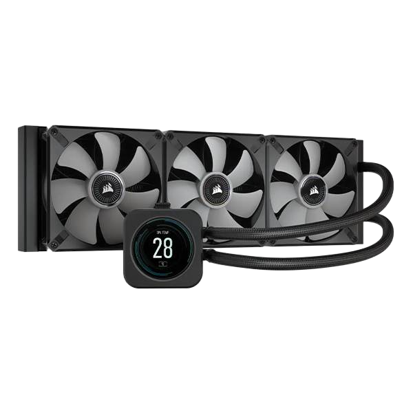 Corsair H150i Elite RGB con LCD  Refrigeración Líquida Corsair H150i Elite RGB con LCD  Refrigeración Líquida