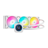 Corsair iCUE H150i Elite LCD XT White 360mm  Refrigeración Líquida