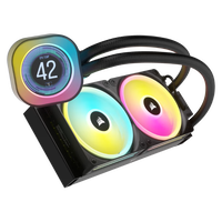 Corsair iCUE Link H100i RGB AIO 240mm  Refrigeración Líquida LCD