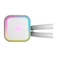 Corsair iCUE H100i RGB Elite AIO 240mm  Refrigeración Líquida Blanca