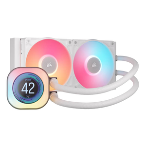 Corsair iCUE Link Titan 240 RX RGB LCD  Refrigeración Líquida Blanca