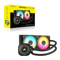 Corsair Nautilus 240 RS ARGB  Refrigeración Líquida Negra