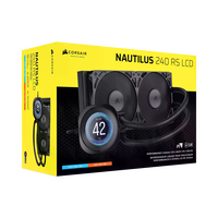 Corsair Nautilus 240 RS LCD 21 IPS ARGB  Refrigeración Líquida Negra