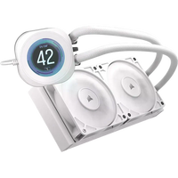 Corsair Nautilus 240 RS LCD 21 IPS ARGB  Refrigeración Líquida Blanca