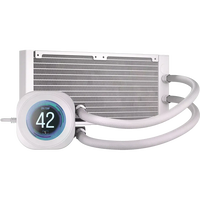 Corsair Nautilus 240 RS LCD 21 IPS ARGB  Refrigeración Líquida Blanca