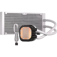 Corsair Nautilus 240 RS LCD 21 IPS ARGB  Refrigeración Líquida Blanca