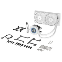 Corsair Nautilus 240 RS LCD 21 IPS ARGB  Refrigeración Líquida Blanca