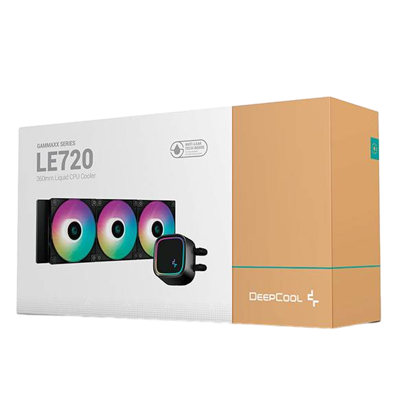 DeepCool LE720 Black 360 ARGB  Refrigeración Líquida DeepCool LE720 Black 360 ARGB  Refrigeración Líquida