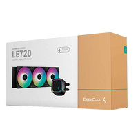 DeepCool LE720 Black 360 ARGB Refrigeración Líquida DeepCool LE720 Black 360 ARGB Refrigeración Líquida