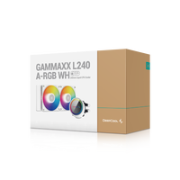 DeepCool GAMMAXX L240 ARGB White  Refrigeración Liquida