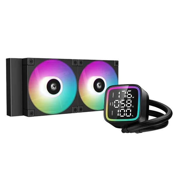 Deepcool LD240 con Pantalla Refrigeración líquida Deepcool LD240 con Pantalla Refrigeración líquida