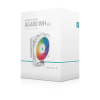 Deepcool AG400 ARGB Disipador CPU Blanco Deepcool AG400 ARGB Disipador CPU Blanco