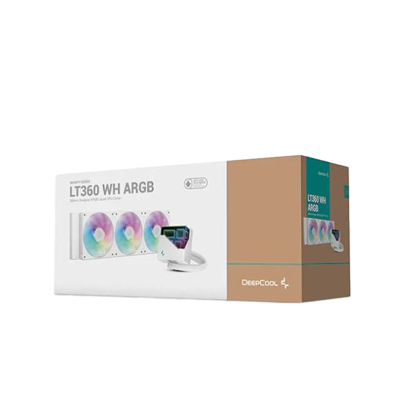 Deepcool LT360 ARGB Refrigeración líquida Blanca Deepcool LT360 ARGB Refrigeración líquida Blanca