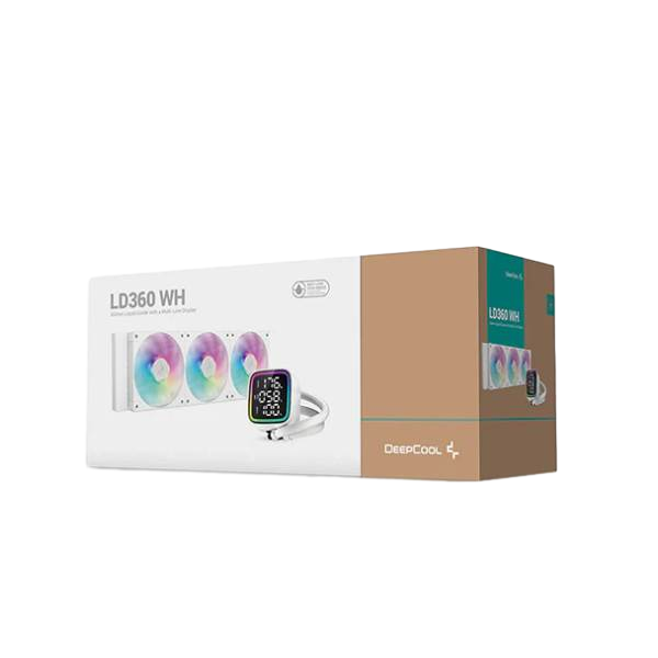 Deepcool LD360 ARGB Refrigeración líquida Blanca Deepcool LD360 ARGB Refrigeración líquida Blanca