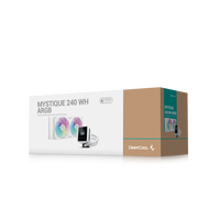 Deepcool Mystique 240 ARGB Refrigeración líquida LCD Blanca Deepcool Mystique 240 ARGB Refrigeración líquida LCD Blanca