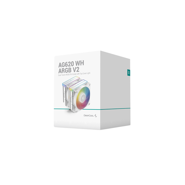 Deepcool AG620 WH ARGB V2  Dsipador CPU Blanco Deepcool AG620 WH ARGB V2  Dsipador CPU Blanco