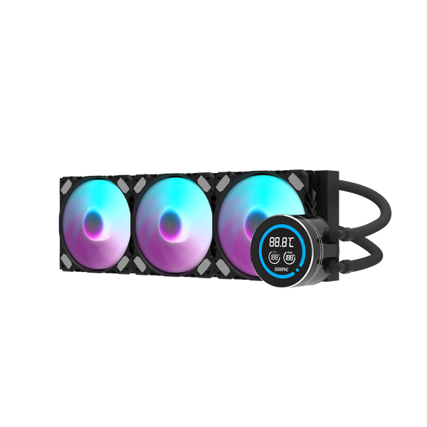 Darkflash DN360D ARGB Refrigeración Líquida AIO 360mm Pantalla LCD Darkflash DN360D ARGB Refrigeración Líquida AIO 360mm Pantalla LCD