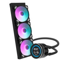 Darkflash DN360D ARGB Refrigeración Líquida AIO 360mm Pantalla LCD Darkflash DN360D ARGB Refrigeración Líquida AIO 360mm Pantalla LCD