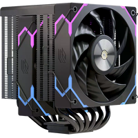 Einarex Ventus V300 RGB Doble Ventilador  Disipador CPU Negro