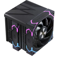Einarex Ventus V300 RGB Doble Ventilador  Disipador CPU Negro