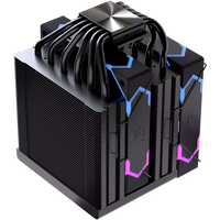 Einarex Ventus V300 RGB Doble Ventilador  Disipador CPU Negro