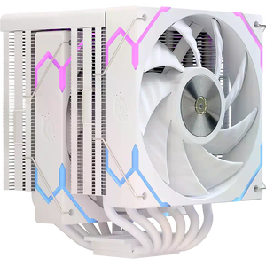 Einarex Ventus V300 RGB Doble Ventilador  Disipador CPU Blanco