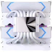 Einarex Ventus V300 RGB Doble Ventilador  Disipador CPU Blanco