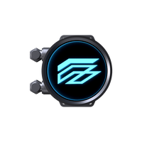 Einarex Flux 120 RGB  Refrigeración Líquida Espejo infinito Negra