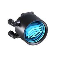 Einarex Flux 120 RGB  Refrigeración Líquida Espejo infinito Negra