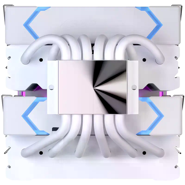 Einarex Glide G300 RGB LCD Doble ventilador Disipador CPU Blanco Einarex Glide G300 RGB LCD Doble ventilador Disipador CPU Blanco