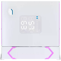 Einarex Glide G300 RGB LCD Doble ventilador Disipador CPU Blanco Einarex Glide G300 RGB LCD Doble ventilador Disipador CPU Blanco