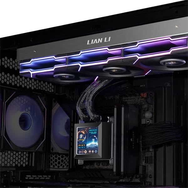 Lian Li HydroShift 360TL LCD AIO Black Refrigeración líquida Lian Li HydroShift 360TL LCD AIO Black Refrigeración líquida