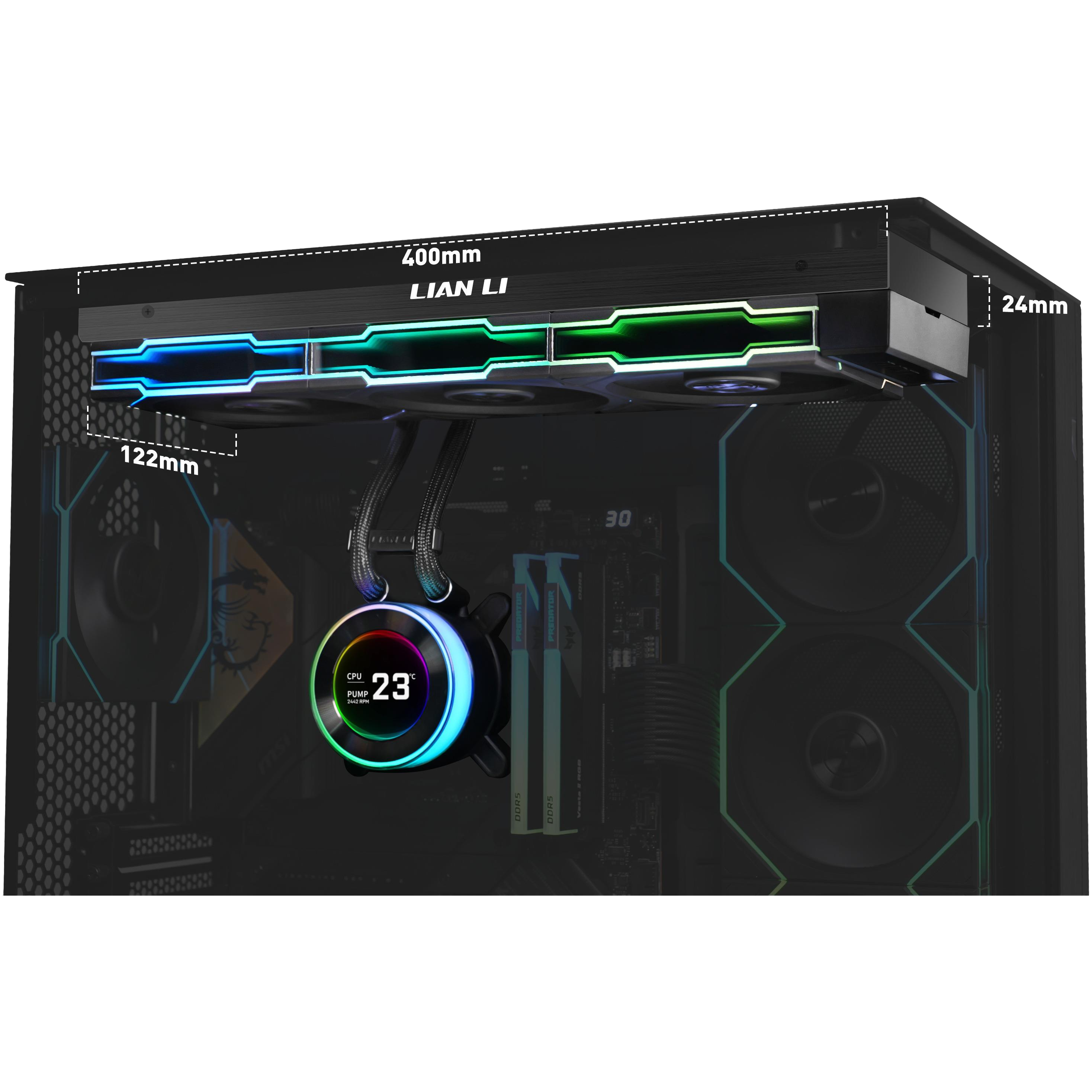 Lian Li HydroShift II 360LT LCD