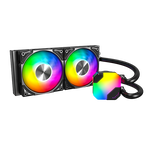 Montech Hyperflow 240 ARGB | Refrigeración Líquida Negra