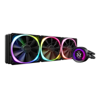 NZXT Kraken Z73 360 RGB LCD Black  Refrigeración Líquida