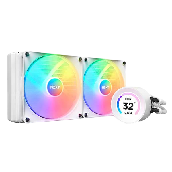 NZXT Kraken Elite 240 RGB LCD Refrigeración líquida Blanca NZXT Kraken Elite 240 RGB LCD Refrigeración líquida Blanca