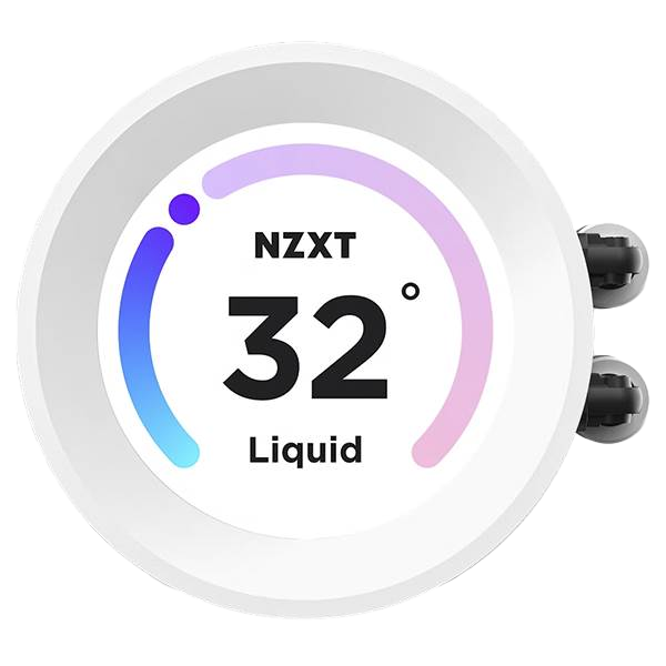 NZXT Kraken Elite 240 RGB LCD Refrigeración líquida Blanca NZXT Kraken Elite 240 RGB LCD Refrigeración líquida Blanca