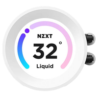NZXT Kraken Elite 280 RGB LCD Refrigeración líquida Blanca NZXT Kraken Elite 280 RGB LCD Refrigeración líquida Blanca