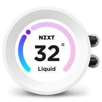 NZXT Kraken Elite 360 RGB LCD  Refrigeración líquida Blanca