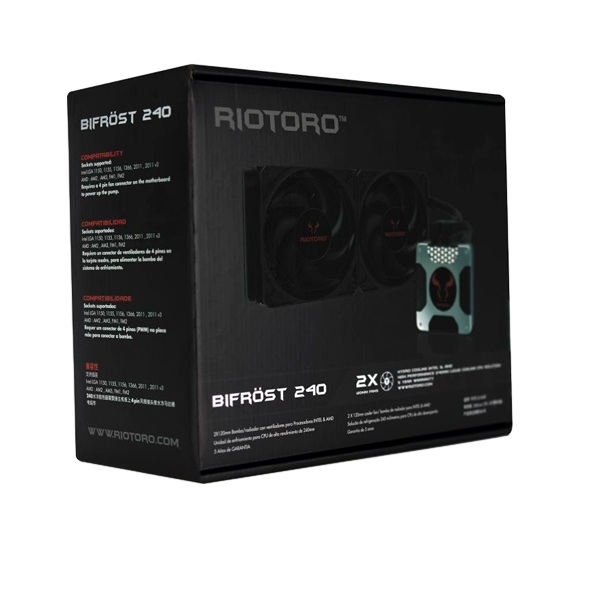 Riotoro Bifrost 240 Refrigeración Líquida Riotoro Bifrost 240 Refrigeración Líquida