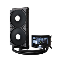 TRYX Panorama 240  Refrigeración Líquida Negra Pantalla curva 2K AMOLED 65