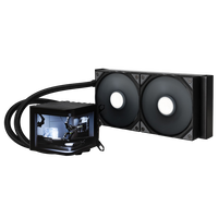 TRYX Panorama 240  Refrigeración Líquida Negra Pantalla curva 2K AMOLED 65