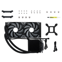 TRYX Panorama 240  Refrigeración Líquida Negra Pantalla curva 2K AMOLED 65