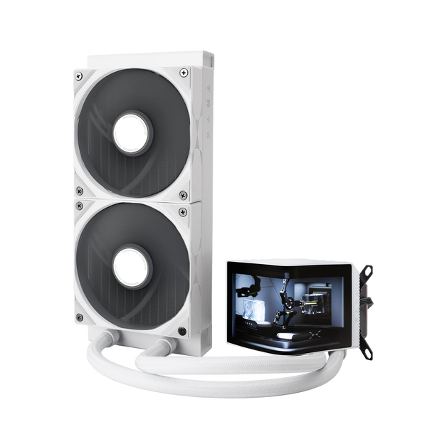 TRYX Panorama 240  Refrigeración Líquida Blanca Pantalla curva AMOLED 65 TRYX Panorama 240  Refrigeración Líquida Blanca Pantalla curva AMOLED 65