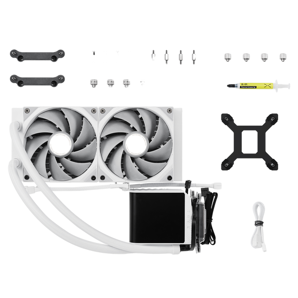 TRYX Panorama 240  Refrigeración Líquida Blanca Pantalla curva AMOLED 65 TRYX Panorama 240  Refrigeración Líquida Blanca Pantalla curva AMOLED 65