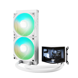 TRYX Panorama 240 ARGB Refrigeración Líquida Blanca Pantalla curva AMOLED 65 TRYX Panorama 240 ARGB Refrigeración Líquida Blanca Pantalla curva AMOLED 65