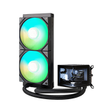 TRYX Panorama 240 ARGB | Refrigeración Líquida Negra Pantalla curva AMOLED 6,5