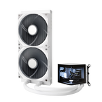 TRYX Panorama 280 | Refrigeración Líquida Blanca Pantalla curva AMOLED 6,5