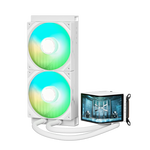 TRYX Panorama 280 ARGB | Refrigeración Líquida Blanca Pantalla curva AMOLED 6,5